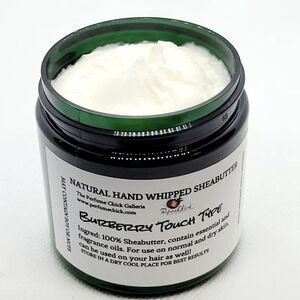 Natural Hand Whipped Shea Butter - White